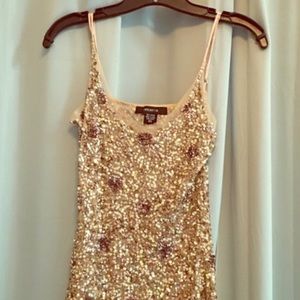 Arden B sequin dress/top